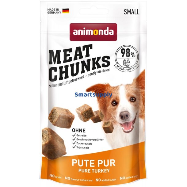 Animonda Meat Chunks Kalkun - Hundegodbid - 60G