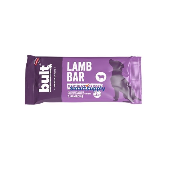 Bult Lamb Bar Proteinbar Med Lam - Hundegodbid - 75G