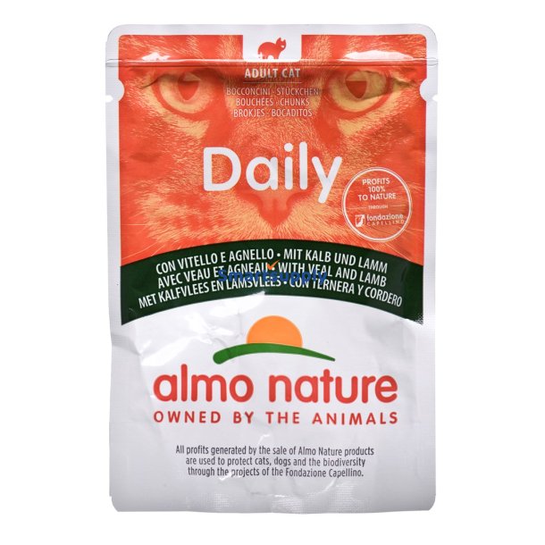 Almo Nature Daily Kalve- Og Lam 70 G