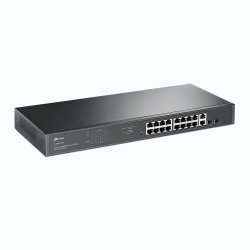 Tp-Link 18-Port Gigabit Rackmount Switch Med 16 Poe+