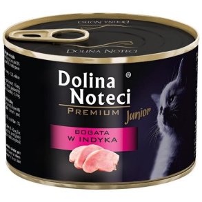 DOLINA NOTECI Premium Rich in turkey - vd kattefoder - 185g