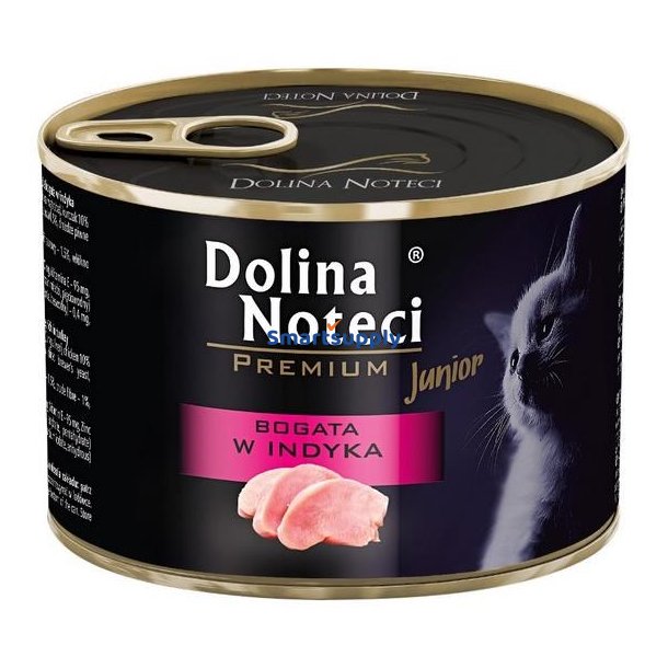DOLINA NOTECI Premium Rich in turkey - v�d kattefoder - 185g
