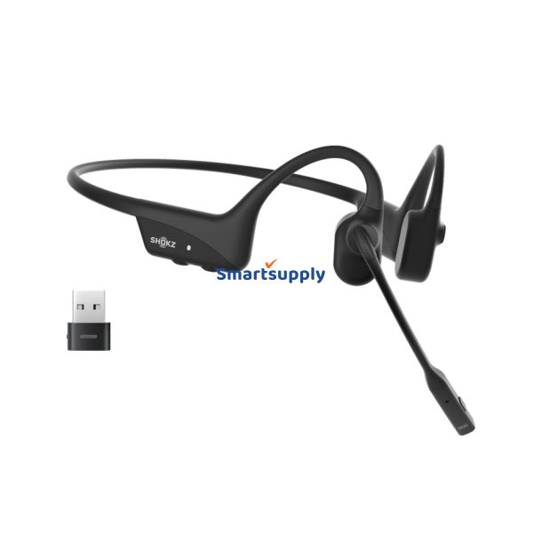 Shokz Opencomm2 Uc 2025 Opgradering Trdlst Bluetooth Videokonference-Headset Med Usb-C