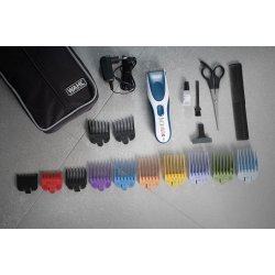 Wahl 09649-016 skg- og hrtrimmer Bl, Slv