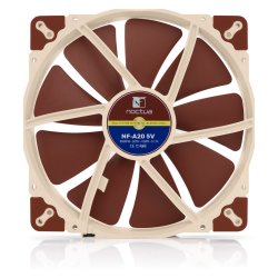 Noctua NF-A20 Computerkabinet Ventilator 20 cm Beige, Brun