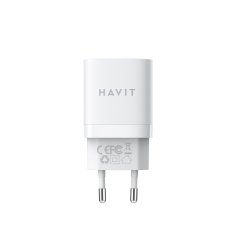 Havit Uc30 Eu - Gan To-Ports Rejseoplader 33 W, Hvid