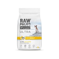 RAW PALEO Ultra Mini Adult Kalkun - trt hundefoder - 8 kg