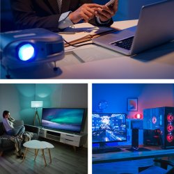 Qoltec 50353 HDMI v2.1 kabel Ultra hj hastighed 8K | 60Hz | 26AWG | GULD | 5m