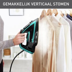 Tefal Puregliss Fv8066 Tr- Og Dampstrygejern Durilium Airglide Autoclean