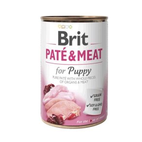 BRIT Pat & Meat Puppy Kylling - vdt hundefoder - 400g