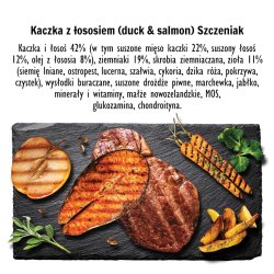 PAKA ZWIERZAKA Puppy Duck with salmon S - t�rfoder til hunde - 1,5kg