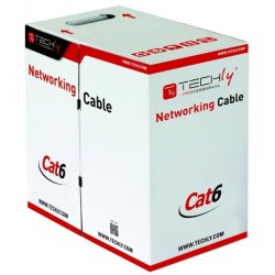Techly ITP6-305-BL netvrkskabel Bl 305 m Cat6 U/UTP (UTP)