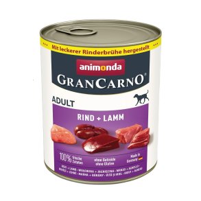 ANIMONDA GranCarno Original Adult Oksekd med lam - vdt hundefoder - 800 g