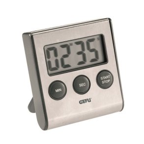 GEFU CONTARE Digital kkkentimer Sort, Rustfrit stl