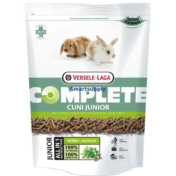 Versele Laga Complete Cuni Junior - Foder Til Kaniner - 500 G