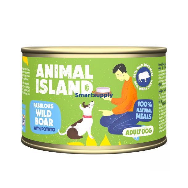 Animal Island Vildtkd Med Kartofler - Vdfoder Til Hunde - 410 G