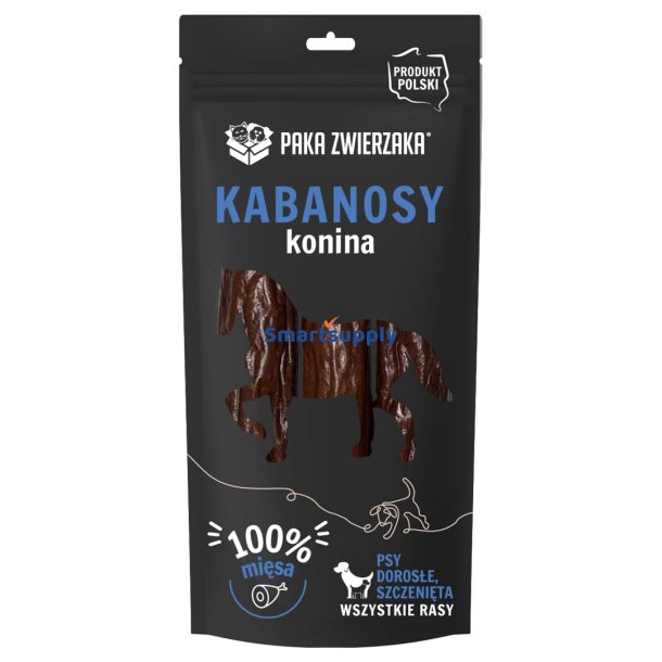 PAKA ZWIERZAKA Sausages Horse - godbid til hund - 80g