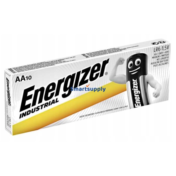 Energizer Battery Industrial Pro Aa Lr6 1,5V 10 Stk
