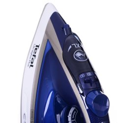 Tefal Ultimate Pure Fv6812e0 Strygejern Dampstrygejern 2800 W Bl, Slv