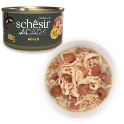 Schesir After Dark Kylling I Bouillon - Vdfoder Til Katte - 80G