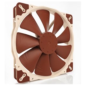 Noctua NF-A20 FLX Computerkabinet Ventilator 20 cm Beige, Brun