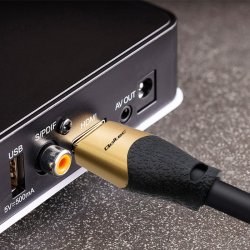 Qoltec 50356 HDMI v2.1 Kabel Ultra High Speed 8K | 60Hz | 28AWG | GOLD | 3m