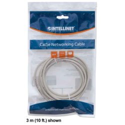 Intellinet Netvrkskabel Cat 6, 1M, Gr, Cca, U/Utp