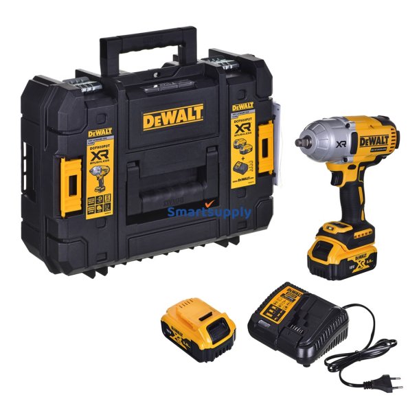 Slagngle 1/2" 18V 2X5,0Ah Dcf900p2t-Qw Dewalt