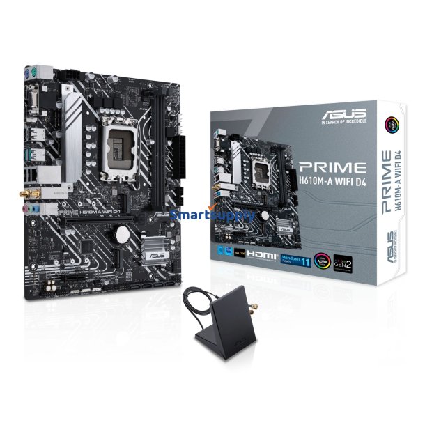 Asus Prime H610m-A Wi-Fi D4 Intel H610 Lga 1700 Mikro Atx