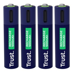 Trust 25671 - genopladelige AAA-batterier, 4 stk.