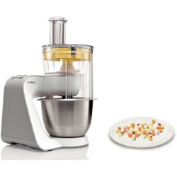 Bosch Styline foodprocessor 900 W 3,9 L Rustfrit stl, Hvid