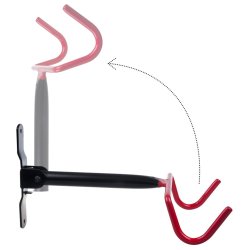 Maclean Cykelstativ Vgmonteringsholder Garage Stl Opbevaringskrog 30 Kg