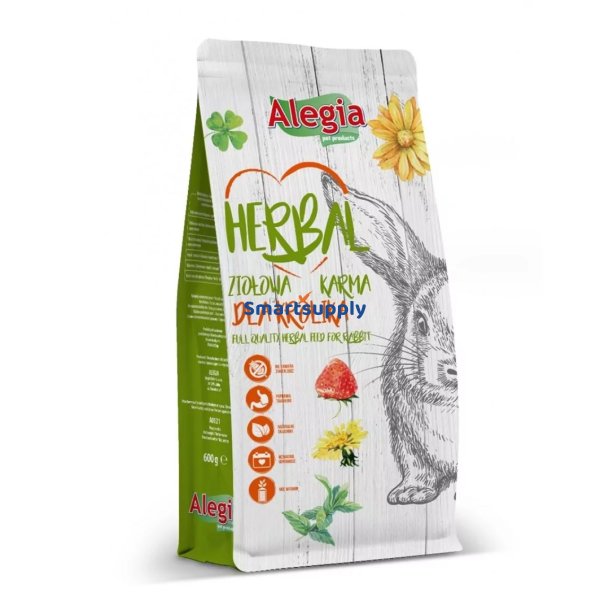 Alegia Urte-Trt Kaninfoder - 600G