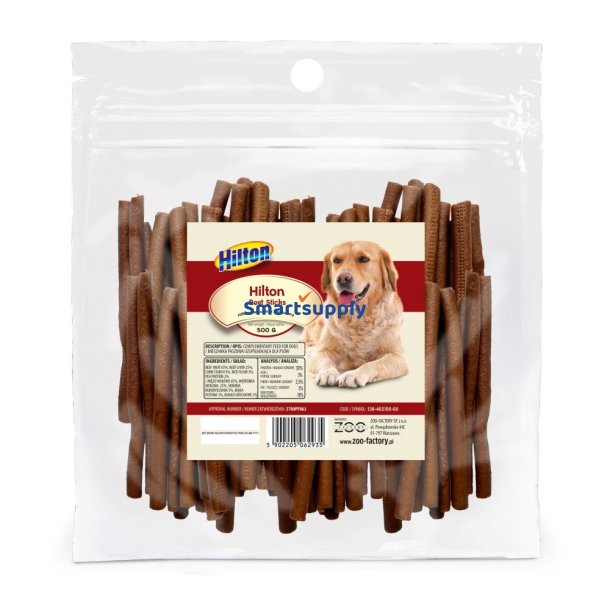 Hilton Soft Beef Sticks - Godbid Til Hunde - 500G