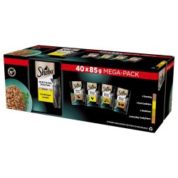 Sheba Selection Select Slices Fjerkraromaer - Vdfoder Til Katte - 40 X 85G