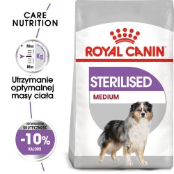 Royal Canin Ccn Medium Sterilized Adult - Trfoder Til Hunde - 12 Kg