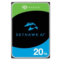 Seagate Skyhawk Ai Intern Harddisk 20Tb 7200 RPM 512 MB 3,5" Serial ATA III