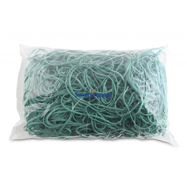 Elastikker gr�nne dia. 80mm - 1,5x3mm - 1kg