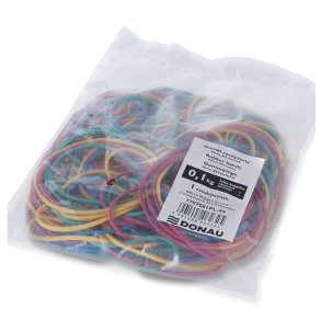 Elastikker mix farver dia. 60mm - 100g