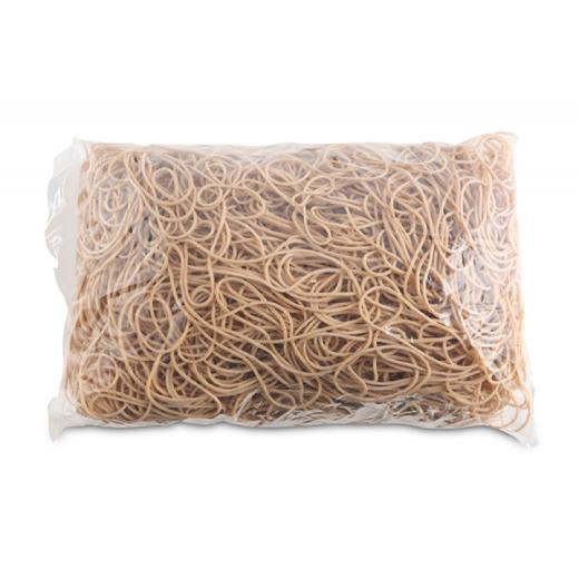Elastikker natur dia. 100mm - 1,5x1,5mm - 1kg