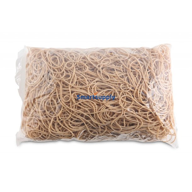 Elastikker natur dia. 100mm - 1,5x1,5mm - 1kg