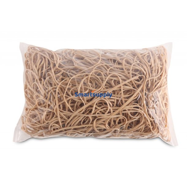 Elastikker natur dia. 130mm - 1,5x1,5mm - 1kg