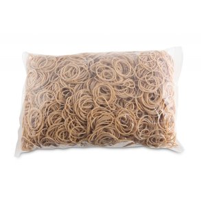 Elastikker natur dia. 30mm - 1,5x1,5mm - 1kg