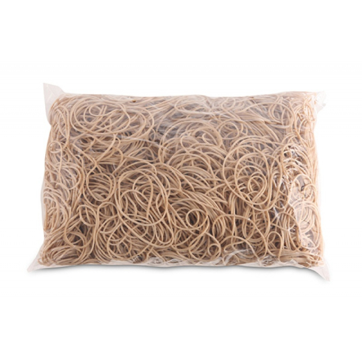 Elastikker natur dia. 50mm - 1,5x3mm - 1kg