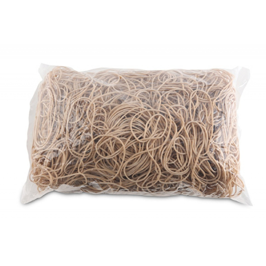 Elastikker natur dia. 60mm - 1,5x1,5mm - 1kg