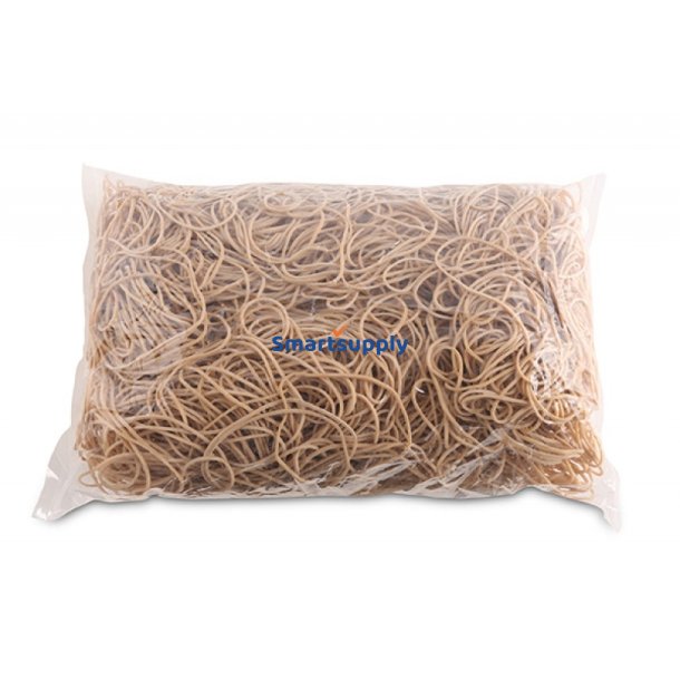 Elastikker natur dia. 70mm - 1,5x1,5mm - 1kg