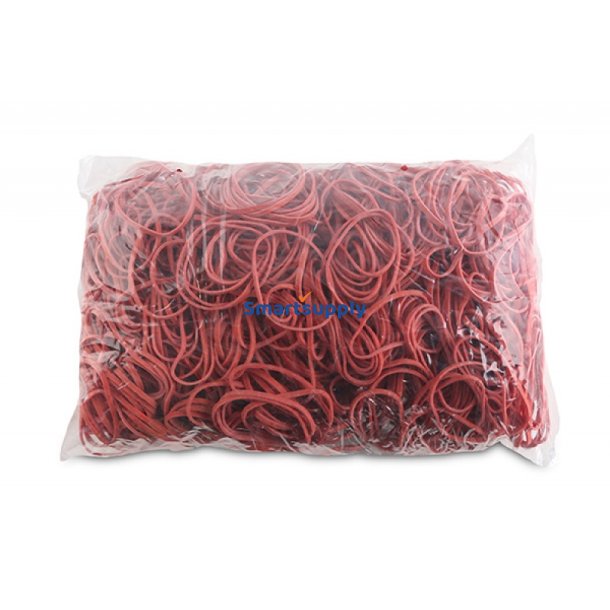 Elastikker r�de dia. 50mm - 1,5x3mm - 1kg