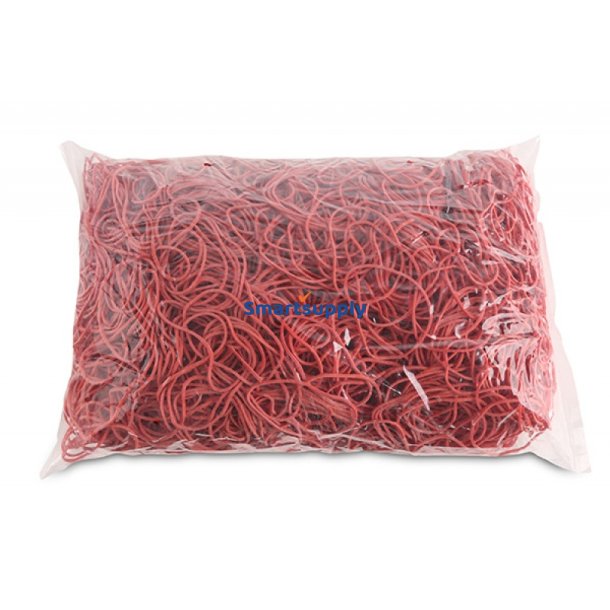 Elastikker r�de dia. 50mm - 1,5x1,5mm - 1kg