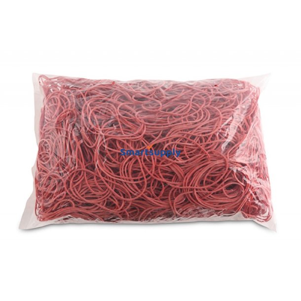 Elastikker r�de dia. 60mm - 1,5x1,5mm - 1kg