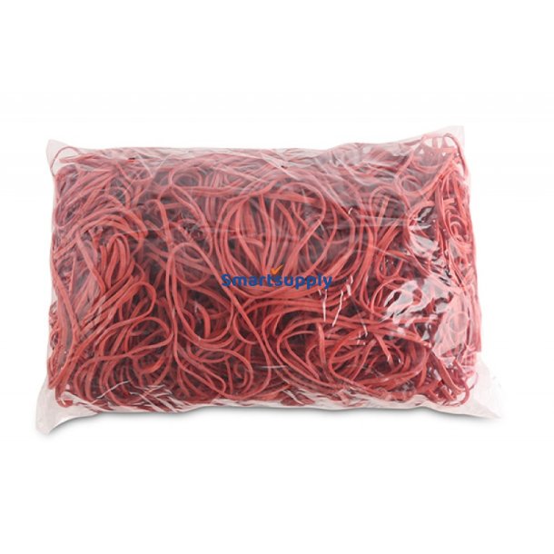 Elastikker r�de dia. 80mm - 1,5x3mm - 1kg